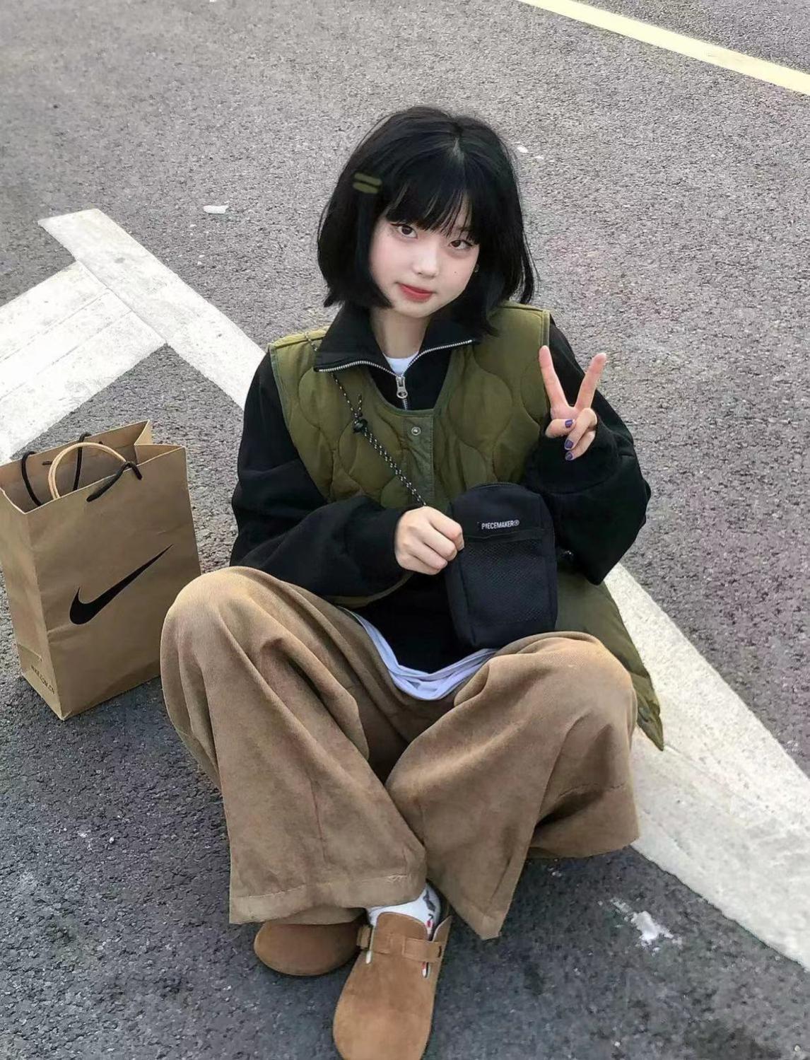 小个子保暖显瘦搭配